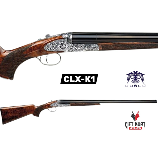 HUĞLU CLX K1 PREMİUM ÇİFTE YİVSİZ AV TÜFEĞİ